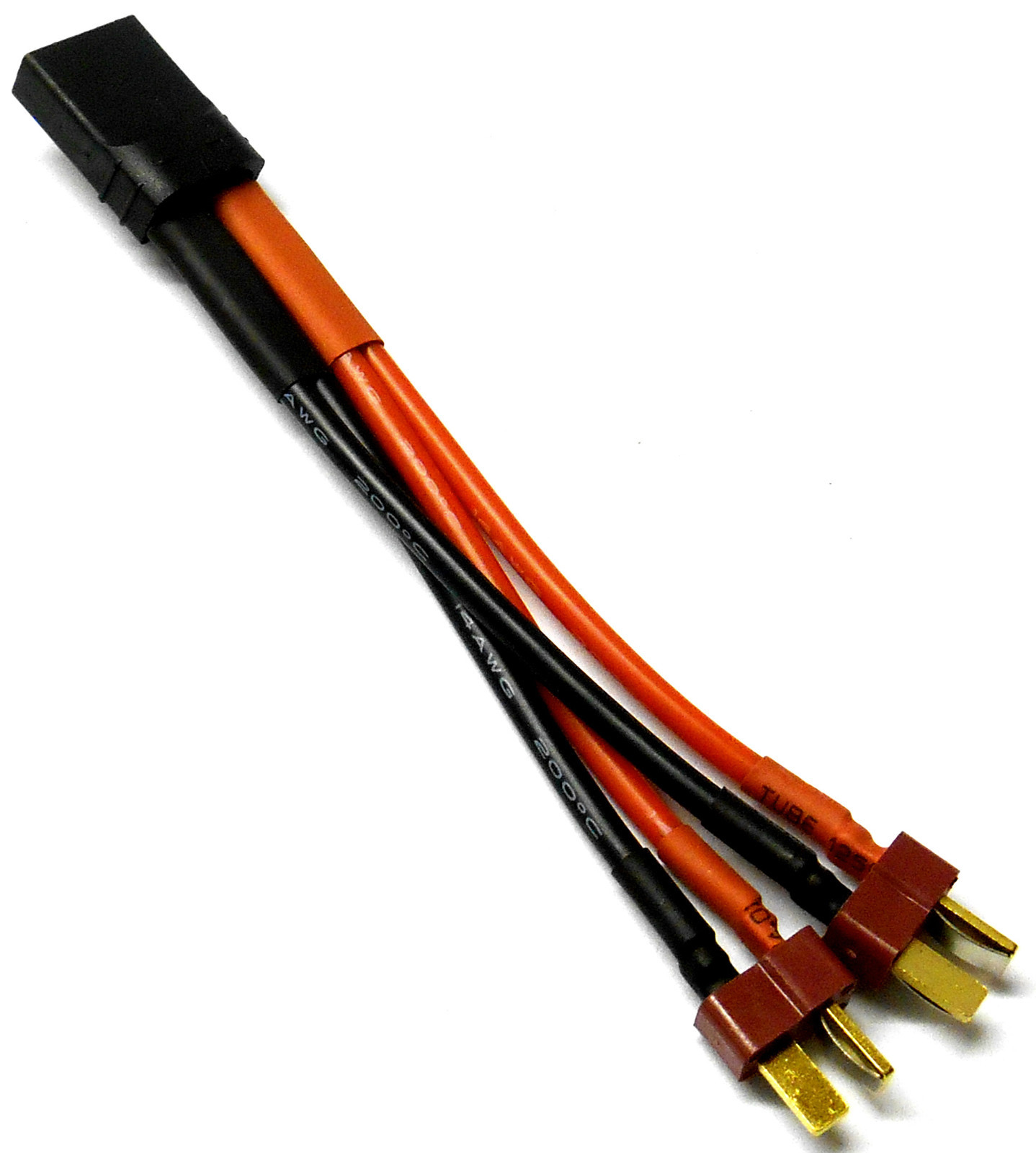 C8042 Compatible Traxxas 2 Pin Female To T-Plug 2 Male RC Adapter Convertor