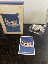 Hallmark 2004 Keepsake Christmas Ornament Frosty Friends 25th In Series Slide P1