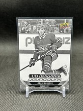 Logan Mailloux 2024-25 Upper Deck Series 1 Young Guns Black and White Canvas
