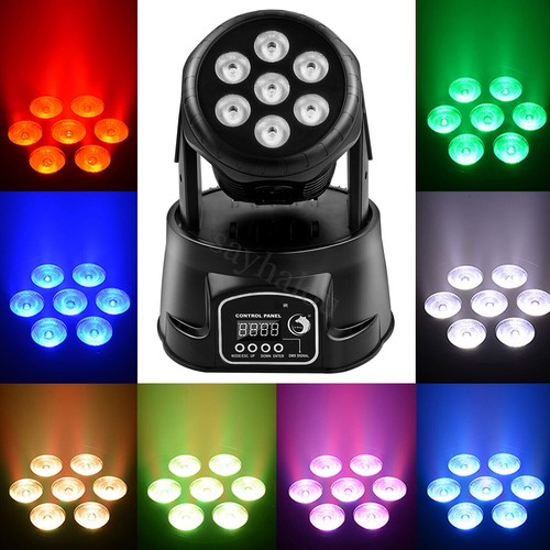 2PC 105W RGBW LED Moving Head Light Beam Stage Lighting DMX Club DJ Party Disco - Picture 3 of 21
