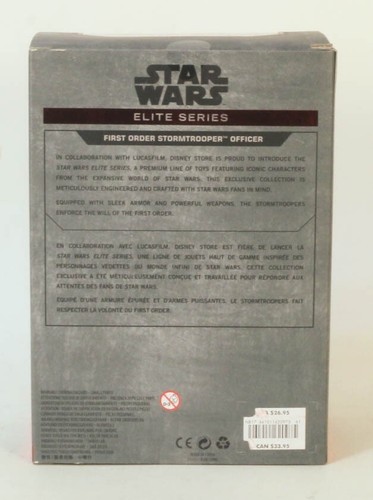 Star Wars Elite Series First Order Stormtrooper Disney Store Hasbro Die Cast 2 - Picture 2 of 2
