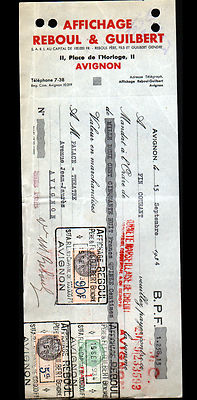 AVIGNON (84) DISPLAY ''REBOUL & GUILBERT'' treatise in 1934