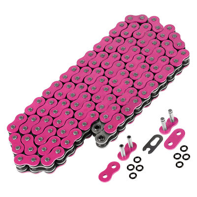 Pink O-Ring Drive Chain for Kawasaki ZX600 ZX636 Ninja ZX6R ZX-6R