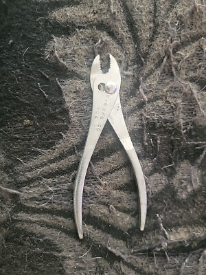 VINTAGE K-D TOOLS 4-1/4  SLIP JOINT IGNITION PLIERS, No. 6, USA