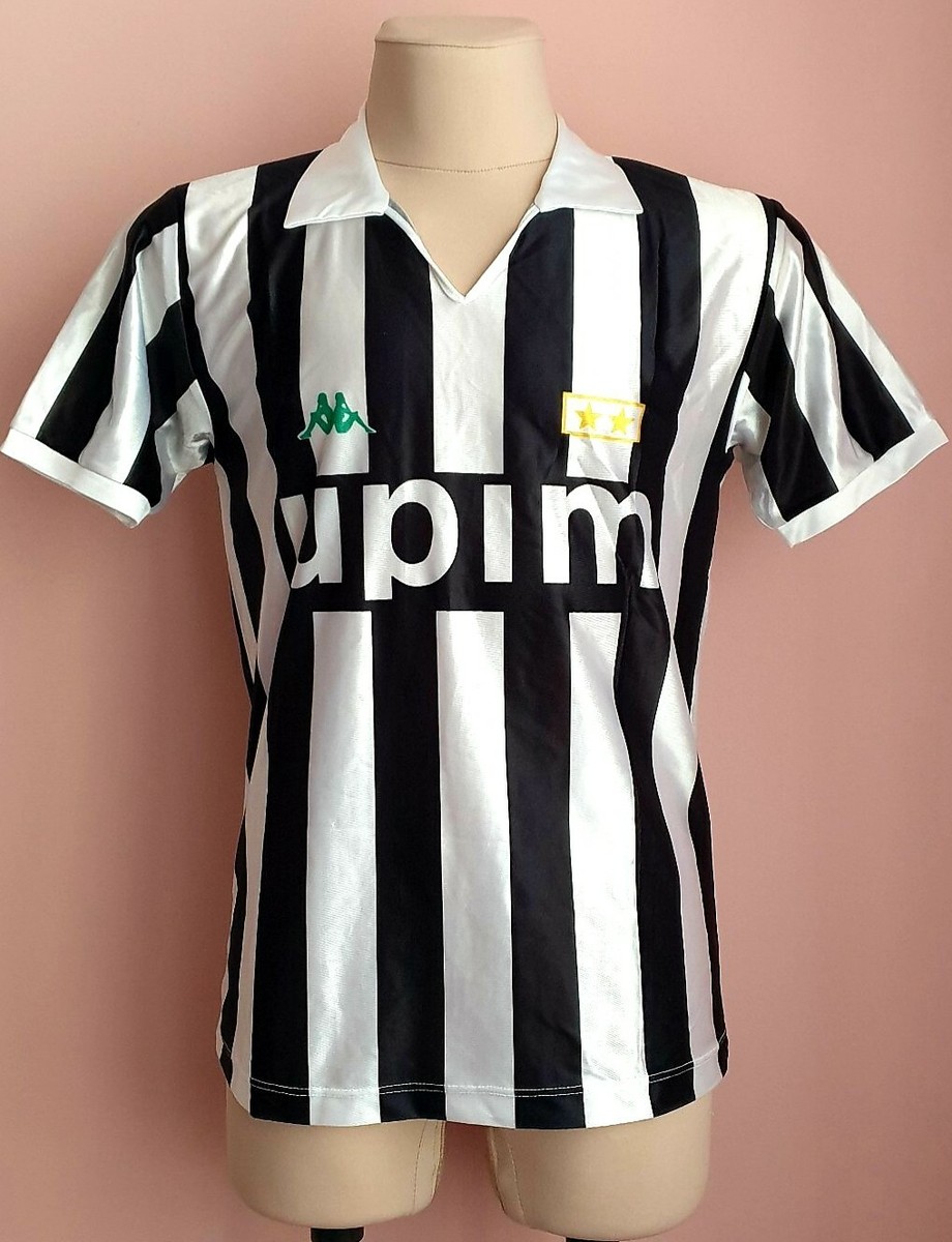 Juventus 1990 - 1991 Home rare football Kappa shirt size M