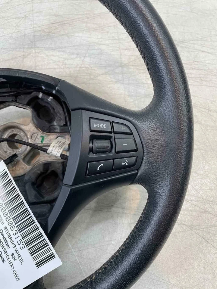 Volante cuero negro 🔥 Se adapta a BMW 320 2013-2018 Foto 3 de 4