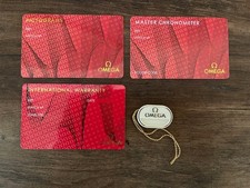 Collector only - Omega International Warranty...