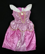 Disney Princess Aurora Sleeping Beauty Child Costume Pink Halloween Size S 4-6