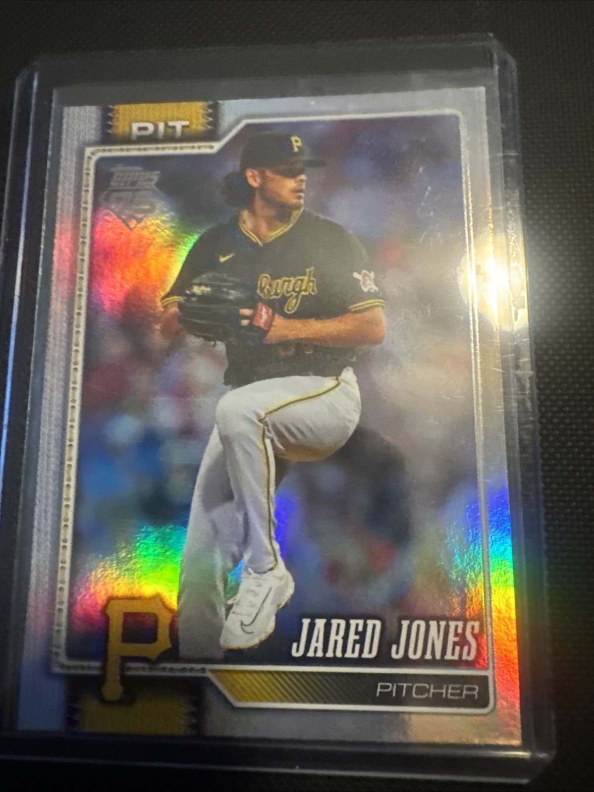 Jared Jones 2026 Topps Series 2 Rainbow Foil #419