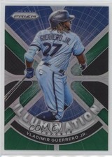 2021 Panini Prizm Illumination Green Prizm Vladimir Guerrero Jr #IL-5 16s2