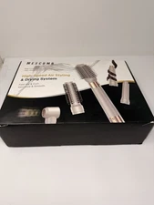 Mescomb 5 in 1 HighSpeed Hot Air Styler Professional Frizz-Free Blow Brush- GOLD