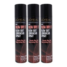 3-Pack L'Or al Paris Advanced Hairstyle Blow Dry It Longwear Dry Shampoo, 3.4oz