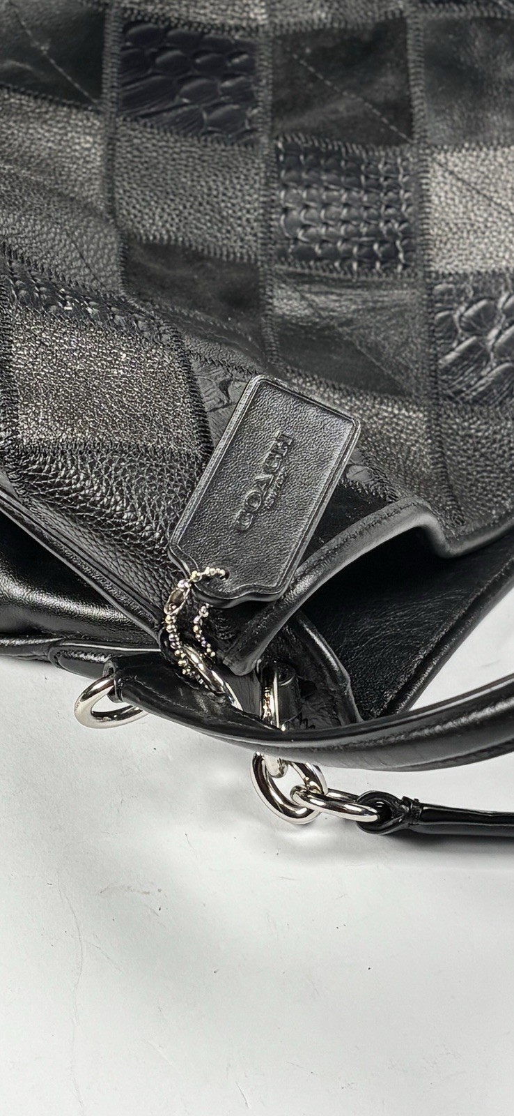 coach patchwork handbag Phoebe.  Large Three Comp… - image 15