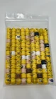 117 LEGO MINIFIG HEAD LOT Random CMF Castle Star Wars Ninjago Marvel HarryPotter