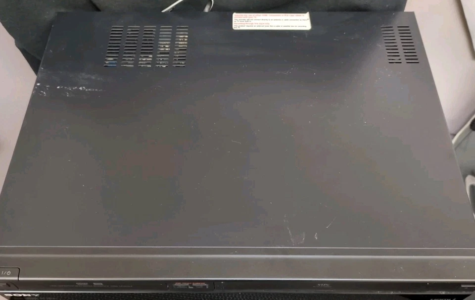 Reproductor de DVD Sony RDR-VX535 VHS grabadora probado sin control remoto Foto 2 de 4