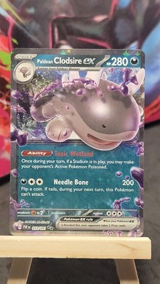 Paldean Clodsire ex 130/193 Holofoil PAL SV02: Paldea Evolved Double Rare NM-MP