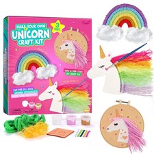 LAOESE Unicorn Sewing Craft Kit for Kids Ages 8-12 Arts Crafts Gift