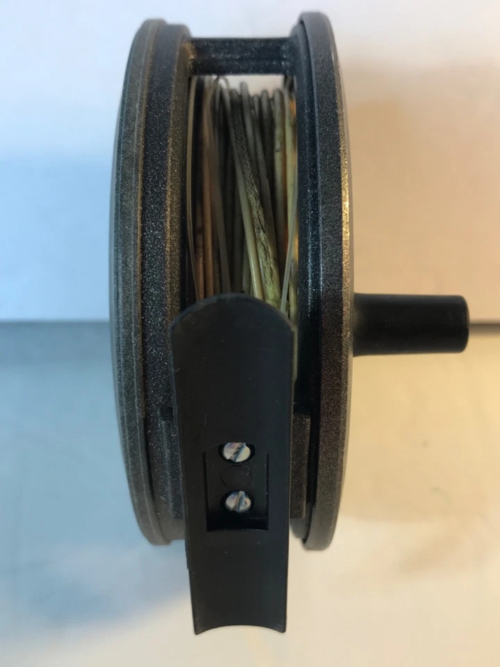 J W Young & Sons "Reflex" nº. Molinete de pesca com mosca 1445, equipamento, feito na Inglaterra - Imagem 4 de 4