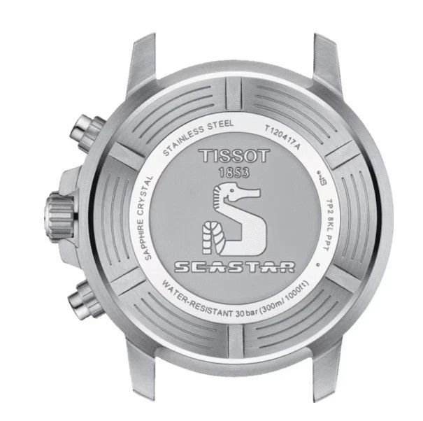 Tissot Seastar 1000 Chronograph T120.417.17.081.01 Grey Dial Swiss Men’s Watch image 5