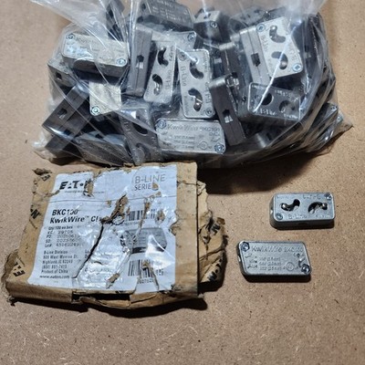 85 Count - Eaton B-Line BKC100 Kwikwire  Clamp for  1/16'' & 3/32'' Wire Rope