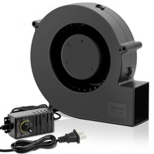 140mm x 40mm Blower Fan with AC 110v 120v Variable Speed Controller, 12V Dual...