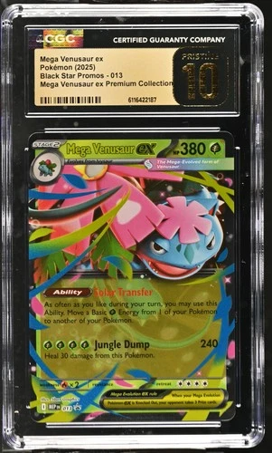Mega Venusaur Ex 013 - Pokémon Mega Venusaur Ex Premium Coll. CGC 10 Pristine