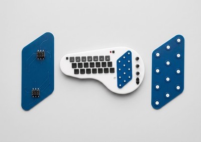 Minichord Synthesizer Touch plate Attachment - BLUE - FAST INTL SHIPPING