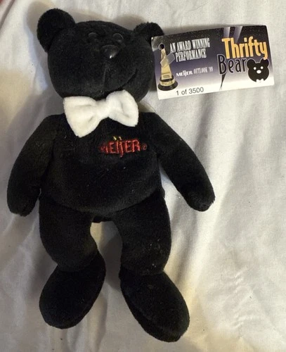 Vintage Limited Edition Beanie Little Bears Rare-meijer 1999 -Thrifty Bear