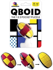 - QBOID - the 1-2-3 Pocket Brain Teaser Fidget Puzzle