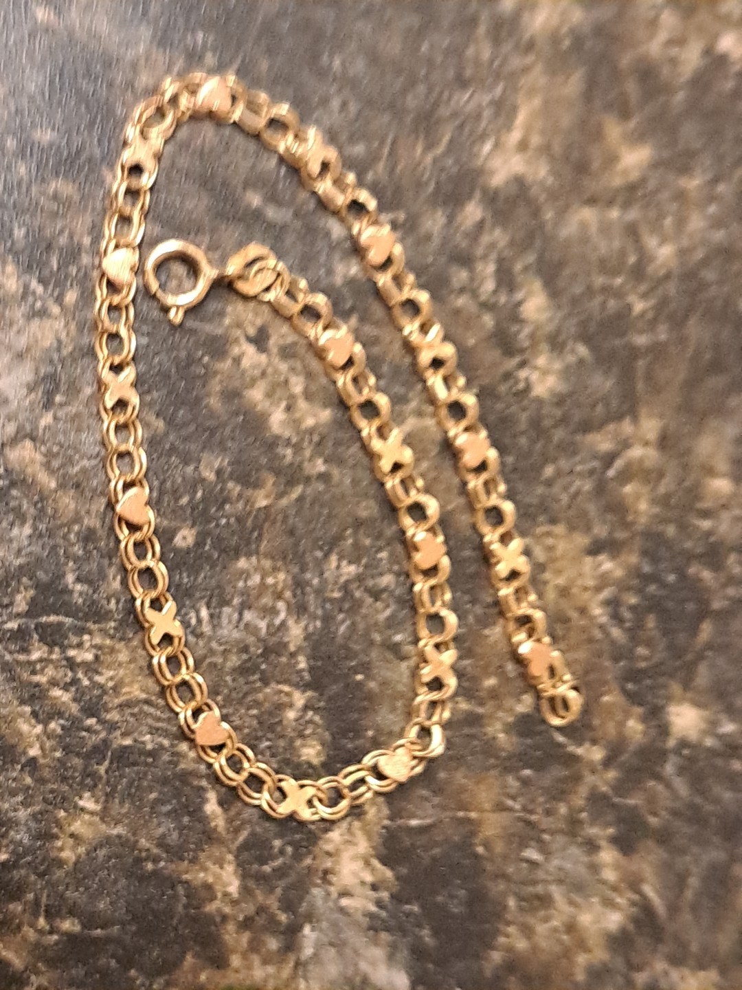 14 Karat Yellow Solid Gold Delicate Designer Brac… - image 22