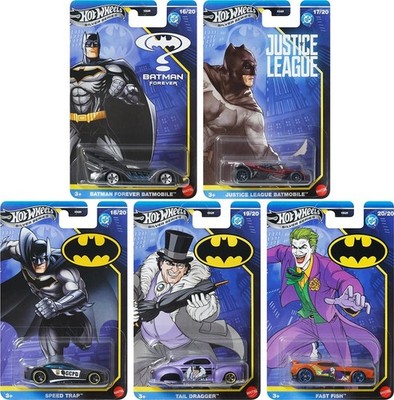 2025 Hot Wheels Silver Series DC Batman Asst.HDG89 1:64 Assortment (JBY08/JBY26)