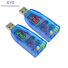 DC 5V to 1-24V Buck Boost Converter Adjustable Step Up Down Power Supply Module