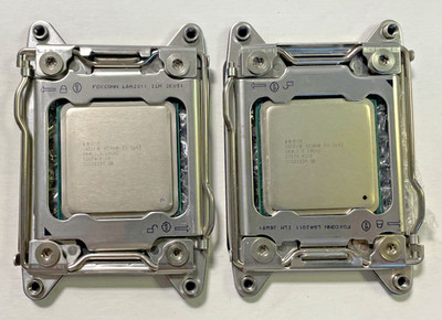 MATCHED PAIR INTEL SR0L7 E5-2643 3.3GHz Quad Core 10MB LGA2011 EP Processor CPU