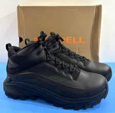NEW 13 W MENS MERRELL MOAB SPEED 2 MID TACTICAL WATERPROOF BOOTS J007941W BLACK