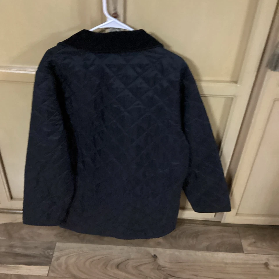 Abrigo Chaqueta Acolchada Barbour Heritage Liddesdale Negro Nuevo Reino Unido Talla Mediana M Foto 4 de 4