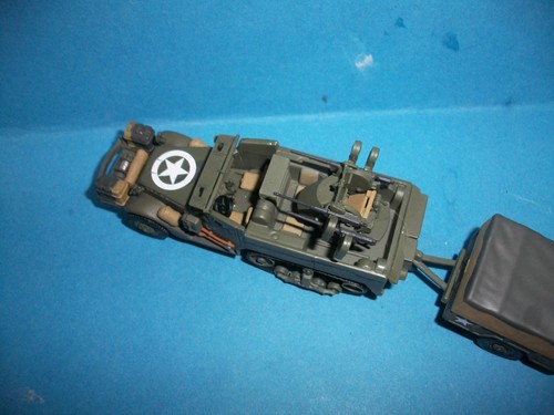 1/72 M3 HT Flak AA mit Mun Trailer gebaut,bemalt,built,painted,finished - Bild 3 von 3