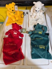 4pc lot Mark McGwire 100,200,300,400 home run Salvino Bammer Bears w/bags NWT