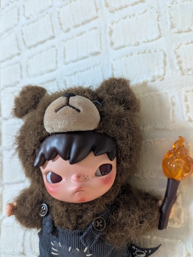 Auténtico Oso Muñeco de Peluche Pop Mart Hirono Living Wild Fight for Joy - Imagen 4 de 18