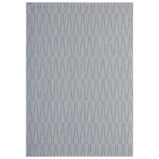 Nicole Miller Designer 8x10 Area Rug Blue Gray Modern Geometric Rug -Actual