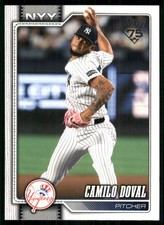 2026 Topps #75 Camilo Doval New York Yankees 58805