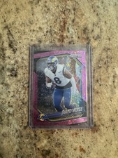 2025 Panini Prizm Jared Verse No Huddle Pink 1/25 Los Angeles Rams SP