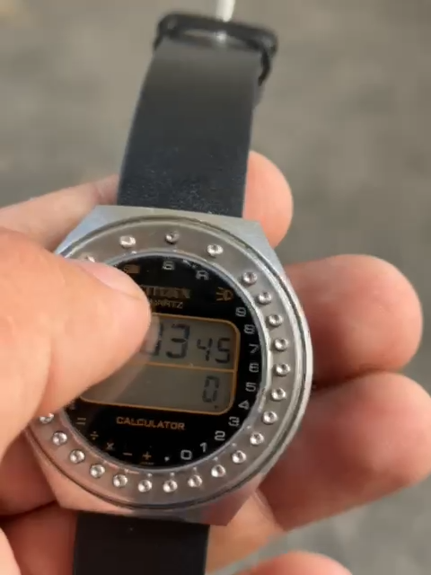 70s レアyashica digital calculator clock Rare 70s Yashica Digital Calculator Clock Vintage LED Desk Clock w