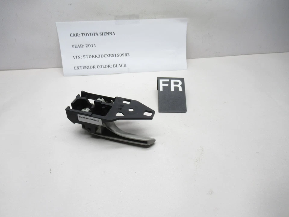 2011-2014 TOYOTA SIENNA Front Right Interior Door Handle 692730T010 OEM Foto 4 de 4