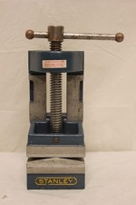 Vintage Stanley Drill Press Machinest's Vise 3” Jaws USA No.993A F3B8