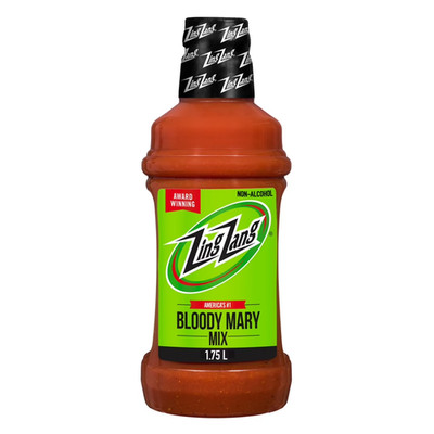 Zing Zang Bloody Mary Mix, Non-Alcoholic Cocktail Mixer, 1.75L Bottle