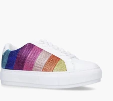 Kurt Geiger London Women’s Laney Crystal Platform Sneaker Size 9 US / 40 EU