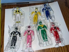 1994 Saban Power Rangers Henry Gordy Toy Poseable Bendable Figure Lot Of 7