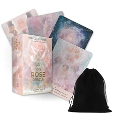 Rose Oracle Secret Goddess Cards Deck And Guidebook With Bag