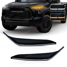 LED Daytime Running Lights For 2022-2025 Toyota Tundra Fog Light Headlights DRL