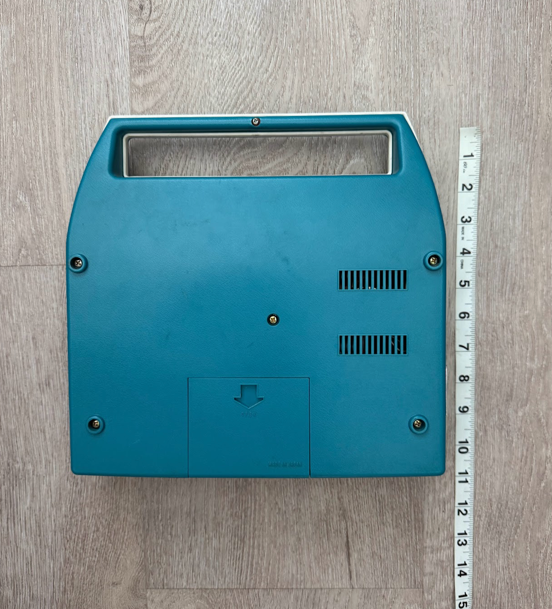 Rare 60s Taya RP-703DA Portable Turntable Player 11x11in Japan
